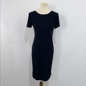 Black Short Sleeve Dress